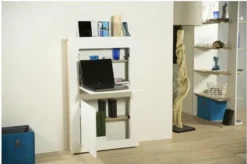 Phoenix Milano Schreibtisch Aufklappbar BxHxT Cm 81 X 128.5 X 20 Weiss / Eiche Sägerau -VIDAXL || HOMCOM Verkäufe 371904b837ec1ad5de9c75830708f9df