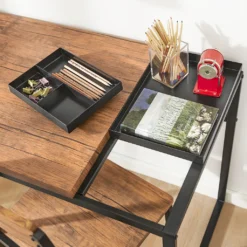 SoBuy FWT60-N Schreibtisch Mit Stuhl Computertisch Arbeitstisch Homeoffice Küchentisch Esstisch Schreibtischstuhl Büromöbel Industrie-Design -VIDAXL || HOMCOM Verkäufe 38d946ebe5f9875ed293a72cd1a226a5