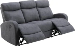 Couchgarnitur Relax 3+1 - Stoff - Grau - EVELYN -VIDAXL || HOMCOM Verkäufe 3b63e467bd0b5c36e344ddae19ec9f6a