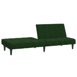 VidaXL Schlafsofa 2-Sitzer Dunkelgrün Samt -VIDAXL || HOMCOM Verkäufe 3bfbefb3a6639cae21c448839cc3ef93