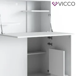 Vicco Schrankschreibtisch Alena Weiß 85 X 118,9 X 27 Cm Holzwerkstoff 13 Vicco Schrankschreibtisch Alena Weiß 85 X 118,9 X 27 Cm Holzwerkstoff -VIDAXL || HOMCOM Verkäufe 3c8472cf20b492888564b8b6450ba92a