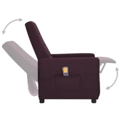 VidaXL Massagesessel Lila Stoff -VIDAXL || HOMCOM Verkäufe 3ddc2737d895140ebd726b85a027fdc0
