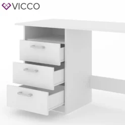 Vicco Schreibtisch Meiko Weiß 120 X 76,6 X 50 Cm Holzwerkstoff 14 Vicco Schreibtisch Meiko Weiß 120 X 76,6 X 50 Cm Holzwerkstoff -VIDAXL || HOMCOM Verkäufe 3ea07bb2919588f27083cd70b4a88771