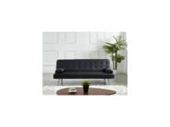 Schlafsofa Klappsofa - Kunstleder - Schwarz - MICHELLE II -VIDAXL || HOMCOM Verkäufe 408a64aff598e5d49a46e42af2f21cdf