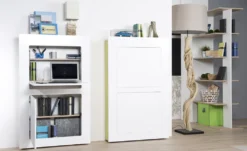 Phoenix Milano Schreibtisch Aufklappbar BxHxT Cm 81 X 128.5 X 20 Weiss / Eiche Sägerau -VIDAXL || HOMCOM Verkäufe 4106502777f47ed0eac27a0fb78697c5