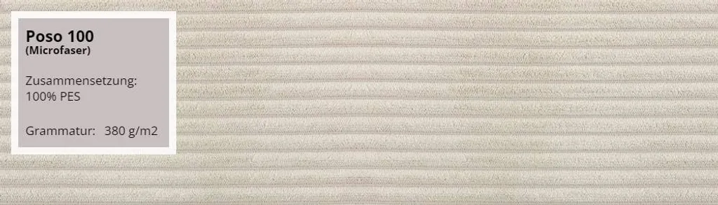 Mirjan24 Ecksofa Kris U Cord, Stilvoll Eckcouch Mit Bettkasten Und Schlaffunktion, U-Form Schlafsofa (Farbe: Poso 100) 3 Mirjan24 Ecksofa Kris U Cord, Stilvoll Eckcouch Mit Bettkasten Und Schlaffunktion, U-Form Schlafsofa (Farbe: Poso 100) – Bild 3