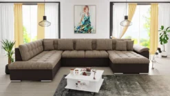 Mirjan24 Ecksofa Niko Bis, Bettkasten Und Schlaffunktion, Sofa Vom Hersteller, Wohnlandschaft, Polstergarnitur (Soft 066 + Lawa 02, Seite: Rechts) -VIDAXL || HOMCOM Verkäufe 416bd0859378bbcfb69df81c02a5f38f