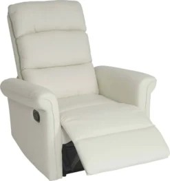 Fernsehsessel HWC-J96, Relaxsessel Sessel Liegesessel, Liegefunktion Verstellbar Kunstleder Creme-weiß -VIDAXL || HOMCOM Verkäufe 43fc8aced81b5983a0e2e701bf12ff9d