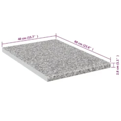 VidaXL Küchenarbeitsplatte Grau Mit Granit-Struktur 40x60x2,8 Cm -VIDAXL || HOMCOM Verkäufe 46b0f45fb79e5c2c9df3d4c51ea12dcf