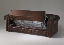 JV Möbel Chesterfield Sofa 3 Sitzer Schlafsofa + Bettfunktion Leder Sofas -VIDAXL || HOMCOM Verkäufe 47e1872c491d53d897a64d1933e3abf9