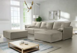VIDAXL || HOMCOM Verkäufe 34 Ausziehbares Ecksofa STALONE, Sofa Mit Schlaffunktion, L-Form Couch, Eckcouch, 318x85x179, Royal 04, Rechts