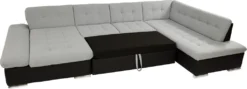Mirjan24 Ecksofa Bergen Mit Bettkasten, Regulierbare Armlehnen, U-Form Schlafsofa Vom Hersteller, Wohnlandschaft (Magic Velvet 2217 + Magic Velvet 2219, Ecksofa: Rechts) -VIDAXL || HOMCOM Verkäufe 48f3ad5adee3829096d489f3c54d1e2f