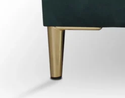 Ecksofa "Monaco" Eckcouch Sofa Schlaffunktion Senfgelb / Füße Gold Recamiere Rechts -VIDAXL || HOMCOM Verkäufe 49b130dd65ca1db4089599900f7d5075