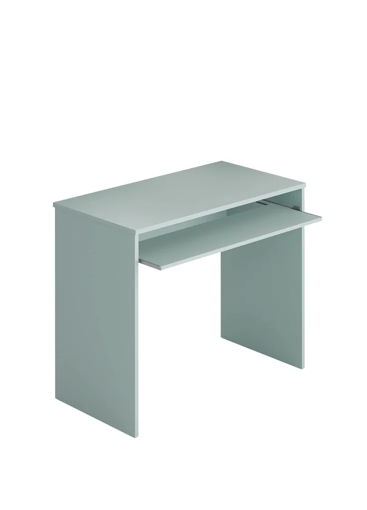 Dayton Schreibtisch, Bürotisch Mit Regal, Studiertisch Mit PC-Halterung Für Büro Oder Schlafzimmer, Studiertisch, Cm 90x54h79, Green Water 1 Dayton Schreibtisch, Bürotisch Mit Regal, Studiertisch Mit PC-Halterung Für Büro Oder Schlafzimmer, Studiertisch, Cm 90x54h79, Green Water