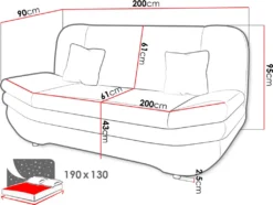 Mirjan24 Schlafsofa Weronika, Polstersofa Mit Bettkasten, Stilvoll Couch (Magic Velvet 2258 + Magic Velvet 2258 + Evo 27) -VIDAXL || HOMCOM Verkäufe 4f5180dc8e52645d3797a3426ab207de