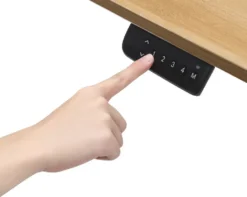 Makika Höhenverstellbarer Schreibtisch Elektrisch 140 X 70 Cm - Eiche Weiß -VIDAXL || HOMCOM Verkäufe 4f7f33fd3a5c8d17f0610dfe2450f438