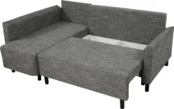 Mirjan24 Ecksofa Brest, L-Form Polsterecke, Eckcouch Mit Bettkasten Und Schlaffunktion, Stilvoll Wohnzimmer (Farbe: Lawa 06 + Lawa 05) -VIDAXL || HOMCOM Verkäufe 52a12143855e0e84ffd374e606e0f607 1