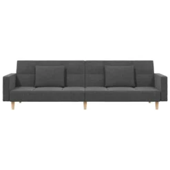 Furnicato Schlafsofa 2-Sitzer Mit 2 Kissen Hellgrau Stoff -VIDAXL || HOMCOM Verkäufe 540b6a3e2a693d7a09d130662c5ce7d3