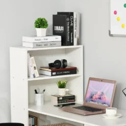 HOMCOM Schreibtisch Küchentisch Mit Regal Computertisch Arbeitstisch Laptoptisch Büroregal Weiß 120 X 55 X 120 Cm 16 HOMCOM Schreibtisch Küchentisch Mit Regal Computertisch Arbeitstisch Laptoptisch Büroregal Weiß 120 X 55 X 120 Cm -VIDAXL || HOMCOM Verkäufe 546bb77dcfe60334a522943cc257d7d4