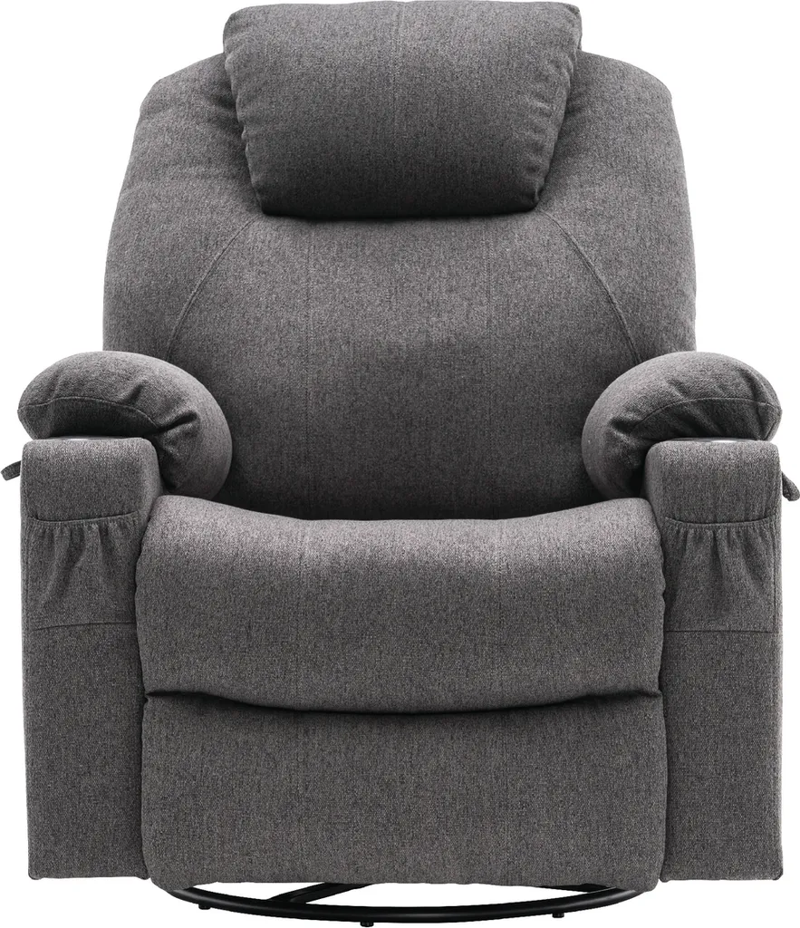 MCombo Elektrisch Relaxsessel Massagesessel 240° Dreh+ Schaukel + Vibration 7070DE 2 MCombo Elektrisch Relaxsessel Massagesessel 240° Dreh+ Schaukel + Vibration 7070DE – Bild 2