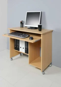 Germania Computertisch Auf Laufrollen In Buche-Nachbildung, 0482-11 -VIDAXL || HOMCOM Verkäufe 5716932ef2794b8c0f379870336cf11a