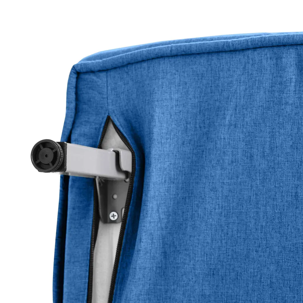 Makika Schlafsessel Schlafsofa Ted Klappbar In Blau 10 Makika Schlafsessel Schlafsofa Ted Klappbar In Blau – Bild 10