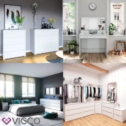 Vicco Schminktisch + Hocker + LED Ruben Weiß 100 X 150 X 42 Cm Holzwerkstoff -VIDAXL || HOMCOM Verkäufe 5a5a3fec0bc6028839c988e89896e45a