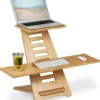 Relaxdays Stehpult Aufsatz Schreibtisch