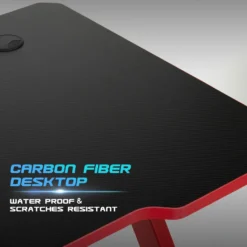 Gaming Tisch, Gamingschreibtisch, 110cm Ergonomischer Computertisch, Gamer Tisch, Schreibtisch Mit Tischplatte Aus Kohlefaser 10 Gaming Tisch, Gamingschreibtisch, 110cm Ergonomischer Computertisch, Gamer Tisch, Schreibtisch Mit Tischplatte Aus Kohlefaser -VIDAXL || HOMCOM Verkäufe 5c15bb725d55acbb39b79291b3b82879