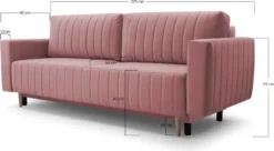 GRAINGOLD 3-Sitzer Sofa Angie - Couch Mit Schlaffunktion & Bettkasten - Polstersofa Im Skandinavischen Stil - Beige -VIDAXL || HOMCOM Verkäufe 5c58b2023a73d2ba4b4c315713c6da65