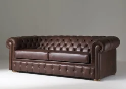 JV Möbel Chesterfield Sofa 3 Sitzer Schlafsofa + Bettfunktion Leder Sofas -VIDAXL || HOMCOM Verkäufe 5ca59628d1d7c85fdd6da44e2de3e62c