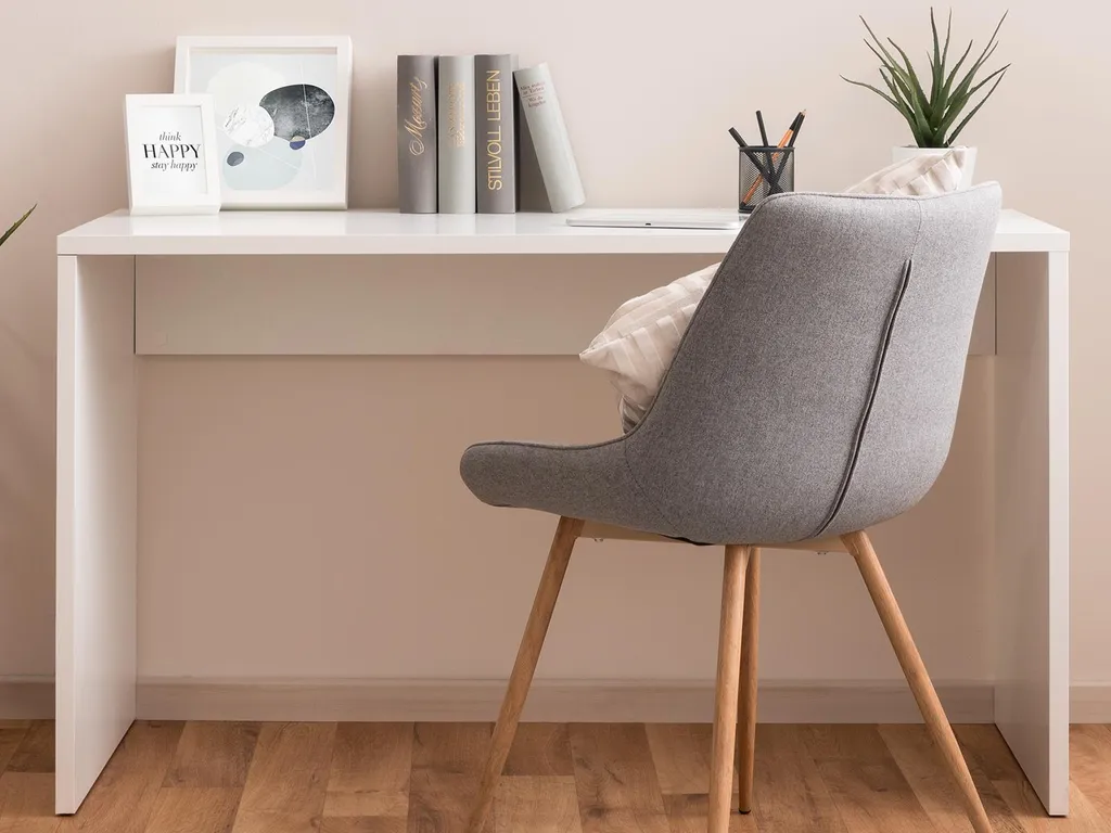 Schreibtisch Bürotisch Arbeitstisch Computertisch Tisch Büromöbel "Ravenna I" Weiß 1 Schreibtisch Bürotisch Arbeitstisch Computertisch Tisch Büromöbel "Ravenna I" Weiß