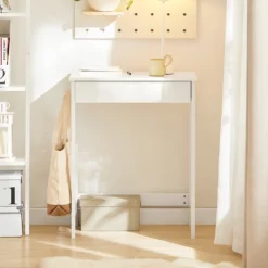 SoBuy Schreibtisch Mit Einer Schublade Und 2 Haken,Computertisch, FWT43-W -VIDAXL || HOMCOM Verkäufe 5e9091a8439b55d5ba9bb9424e8cb620