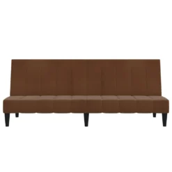 VidaXL Schlafsofa 2-Sitzer Braun Mikrofasergewebe -VIDAXL || HOMCOM Verkäufe 5f2f1caea0bf71d4e1263a8f2717a6c8