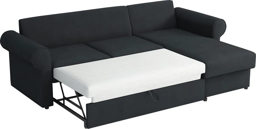 Mirjan24 Ecksofa Venis, Eckcouch Mit Bettkasten Und Schlaffunktion, L-Form Ecke, Wohnzimmer (Farbe: Kronos 02) 5 Mirjan24 Ecksofa Venis, Eckcouch Mit Bettkasten Und Schlaffunktion, L-Form Ecke, Wohnzimmer (Farbe: Kronos 02) – Bild 5