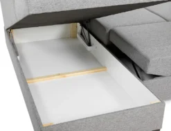 Mirjan24 Ecksofa Wilma, Eckcouch Vom Hersteller, U-Form Schlafsofa, Stilvoll Polsterecke, Wohnzimmer Sofagarnitur (Farbe: Twist 23, Seite: Links) -VIDAXL || HOMCOM Verkäufe 61d77927333d14a7ad261f492b5683d2 1