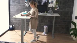 Tom II Schreibtisch 185 X 177 Cm Lichtgrau -VIDAXL || HOMCOM Verkäufe 63a9b2b6a5209ea9ffa4a344031a1541