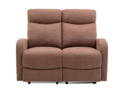 Relaxsofa 2-Sitzer - Stoff - Braun - EVELYN -VIDAXL || HOMCOM Verkäufe 64f7164fbdc3dbde7be070aaa6e51f9c