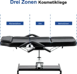 Barberpub Hydraulische Kosmetikliege Therapieliege Massageliege Tattooliege 0006BK -VIDAXL || HOMCOM Verkäufe 67d009ed5d02c79d3fd685537cf9b78f