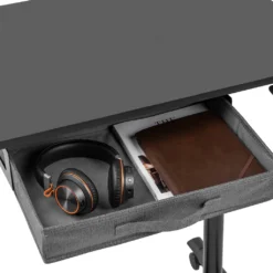 Sitz-Steh-Schreibtisch Pneumatisch Höhenverstellbarer Bürotisch Mit Schublade Und Rollen Ergonomischer Schreibtisch 91,5x56cm -VIDAXL || HOMCOM Verkäufe 681bcfd770d3d59536978534da4bd8f3