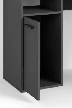 ByLIVING Schreibtisch Fox, Breite 139 Cm, Anthrazit, Mit Viel Stauraum -VIDAXL || HOMCOM Verkäufe 6875ffb95afb00e81c7f3eafd6bd7bde