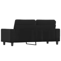 VidaXL 2-Sitzer-Sofa Schwarz 140 Cm Mikrofasergewebe -VIDAXL || HOMCOM Verkäufe 68eb5f1b4ee9ccee100ba8910f4a1c8e