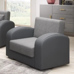 Inter Handels 3-2-1 Sofagarnitur Vera 3-teilig In Anthrazit | Moderne Couchgarnitur Mit Schlaffunktion Und Bettkasten -VIDAXL || HOMCOM Verkäufe 6b2d3d605557312cbd6dc79f386221a0