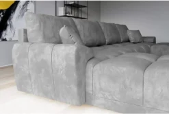 Easy Furniture Velvet Ecksofa In U-Form – Couch Mit Stauraum Und Kissen - Ausziehbares Schlafsofa – Sofa Mit Schlaffunktion - Schlafsofa Mit Bettkasten – Gästebett – 365 X 189 Cm Farbe: Hellgrau -VIDAXL || HOMCOM Verkäufe 6c0fad93a99efa79a342507ff1808a20