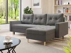 Mirjan24 Ecksofa Kojan, Universal Wohnzimmer Eckcouch Mit Schlaffunktion Und Bettkasten (Farbe: Manila 16) -VIDAXL || HOMCOM Verkäufe 6c1540fa51fb8b977b55995310ee17cb