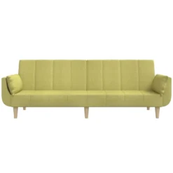 VidaXL Schlafsofa 2-Sitzer Mit 2 Kissen Grün Stoff -VIDAXL || HOMCOM Verkäufe 6dc1a70fb026c93e036994f06bb27a29