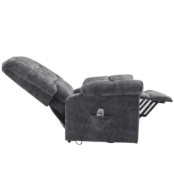 Merax TV-Sessel Elektrischer Aufstehhilfe Fernsehsessel Relaxsessel Mit Liegefunktion, Wärmefunktion Und Massagefunktion, Massagesessel Inkl. Timer Und Fernbedienung, Grau -VIDAXL || HOMCOM Verkäufe 6dcd7e6f45d70345570936a4ca15e631