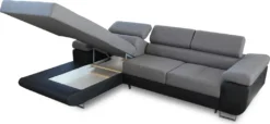 Ecksofa Divo Mit Einstellbare Kopfstützen Und Schlaffunktion, Couchgarnitur, Sofagarnitur, Couch, Schlafsofa (Weiß + Grau (Soft 017 + Sawana 21), Ecksofa Rechts) -VIDAXL || HOMCOM Verkäufe 6df847357c60602e3ad3fc4fc6dc1ad0