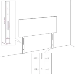 VidaXL Kopfteile 2 Stk. Hellgrau 80x5x78/88 Cm Stoff -VIDAXL || HOMCOM Verkäufe 6fd67c8b460db98af3dd48fc6d6dea5c