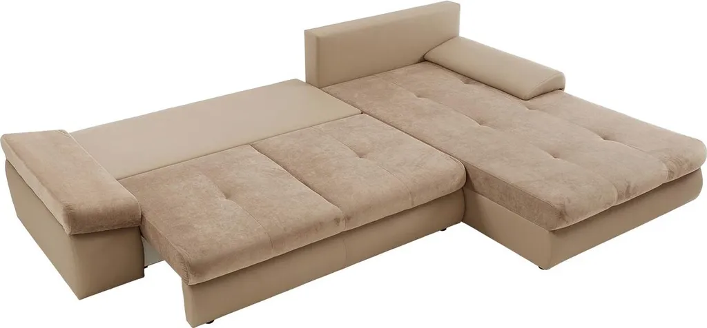 Mirjan24 Ecksofa Bono, Schlaffunktion, Bettkasten, Polsterecke, Eckcouch, Polstersofa, Seite Universal (Farbe: Inari 95) 6 Mirjan24 Ecksofa Bono, Schlaffunktion, Bettkasten, Polsterecke, Eckcouch, Polstersofa, Seite Universal (Farbe: Inari 95) – Bild 6